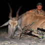 Dan Wallace and his Eland